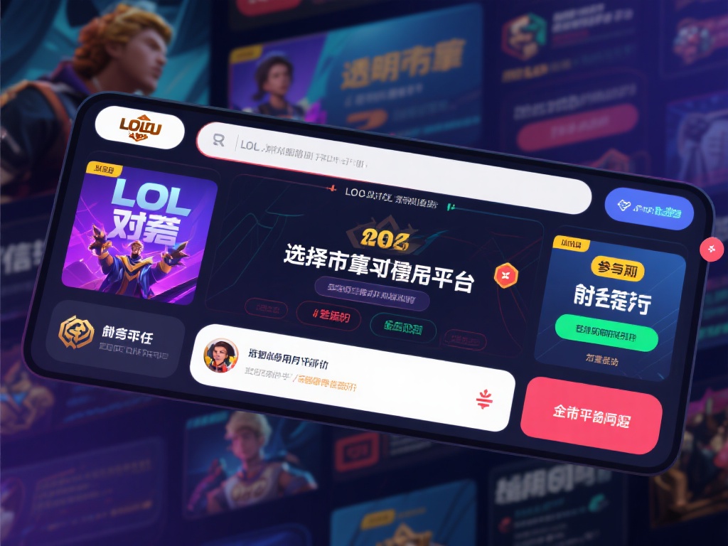 选择可靠的平台
市场上存在许多与LOL